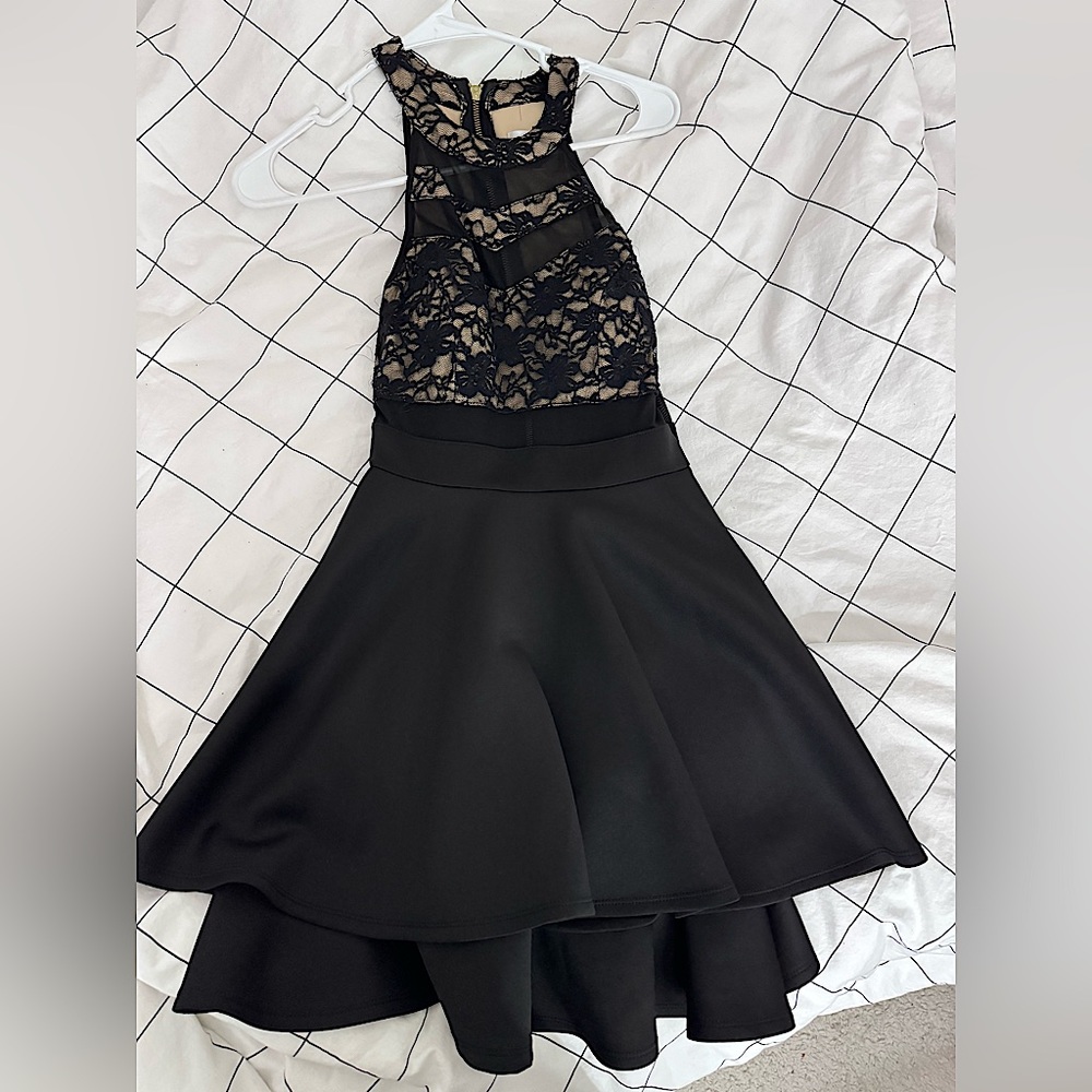 Emerald Black Party Dress Size SMALL